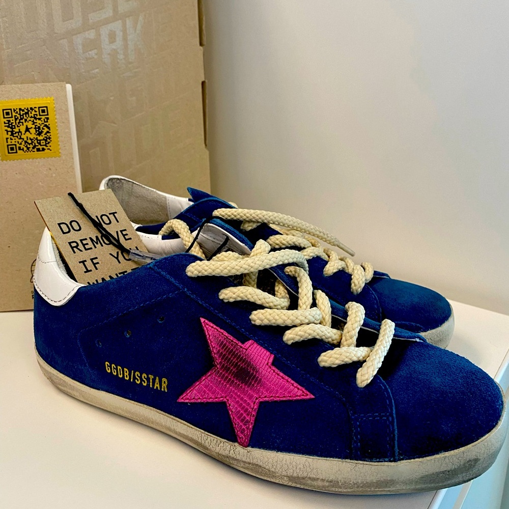NWB Authentic Golden Goose sneakers. Have never been worn. With box and dust bag